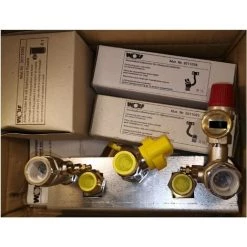 Wolf 8600628 Console De Raccordement Pour Installation Apparente Complètement Montée - Gris