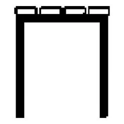 Wolf Banc De Vestiaire Sans Dossier - Lattes En PVC, Gris - Longueur 2000 Mm - Col. Piétement: Noir Profond RAL 9007 -Pas Cher WOLF Magasin 15706255 4