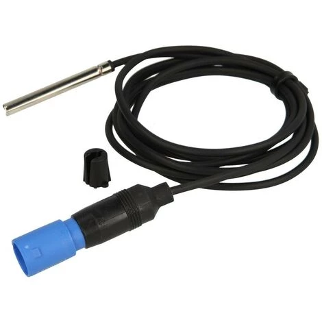 WOLF Sonde D'ECS Avec Connecteur Rond Bleu 3 WOLF Sonde D'ECS Avec Connecteur Rond Bleu