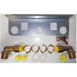 Wolf 8600175 Console De Raccordement Pour Chaudière Murale Mixte - Gris