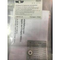 Wolf 8610611 - Jeu De Réadaptation Pour Chaudière Murale Et Chaudière Au Sol à Gaz CGB/TGC-24 - BLANC