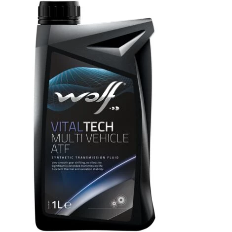 WOLF - Bidon 1 Litre Huile De Transmission Automatique Multi Véhicule ATF 3010 - 8305603 3 WOLF - Bidon 1 Litre Huile De Transmission Automatique Multi Véhicule ATF 3010 - 8305603