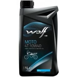 WOLF - Huile Moteur 4 Temps - 10W40 Moto Performance - 1 L - 1043808