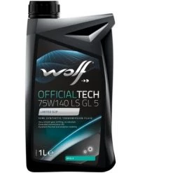 WOLF - Bidon 1 Litre D'huile GEAR OIL GL 5 LS SAE 75W140 - 8304200