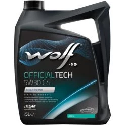 WOLF - Bidon 5 Litres D'huile Moteur 5W30 C4-10 SYNFLOWC45W305 - 8308512