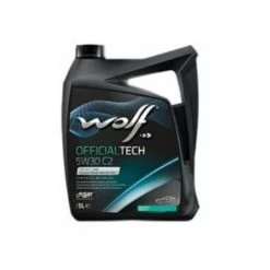 WOLF - Bidon 5 Litres D'huile 5W30 OFFICIALTECH 5W30 C2 - 8309113