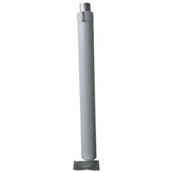 Wolf 2600126 - Tuyau D'air/échappement DN63 96 L:912mm - Blanc - Blanc